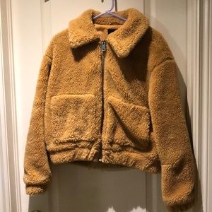 Tan Teddy Coat